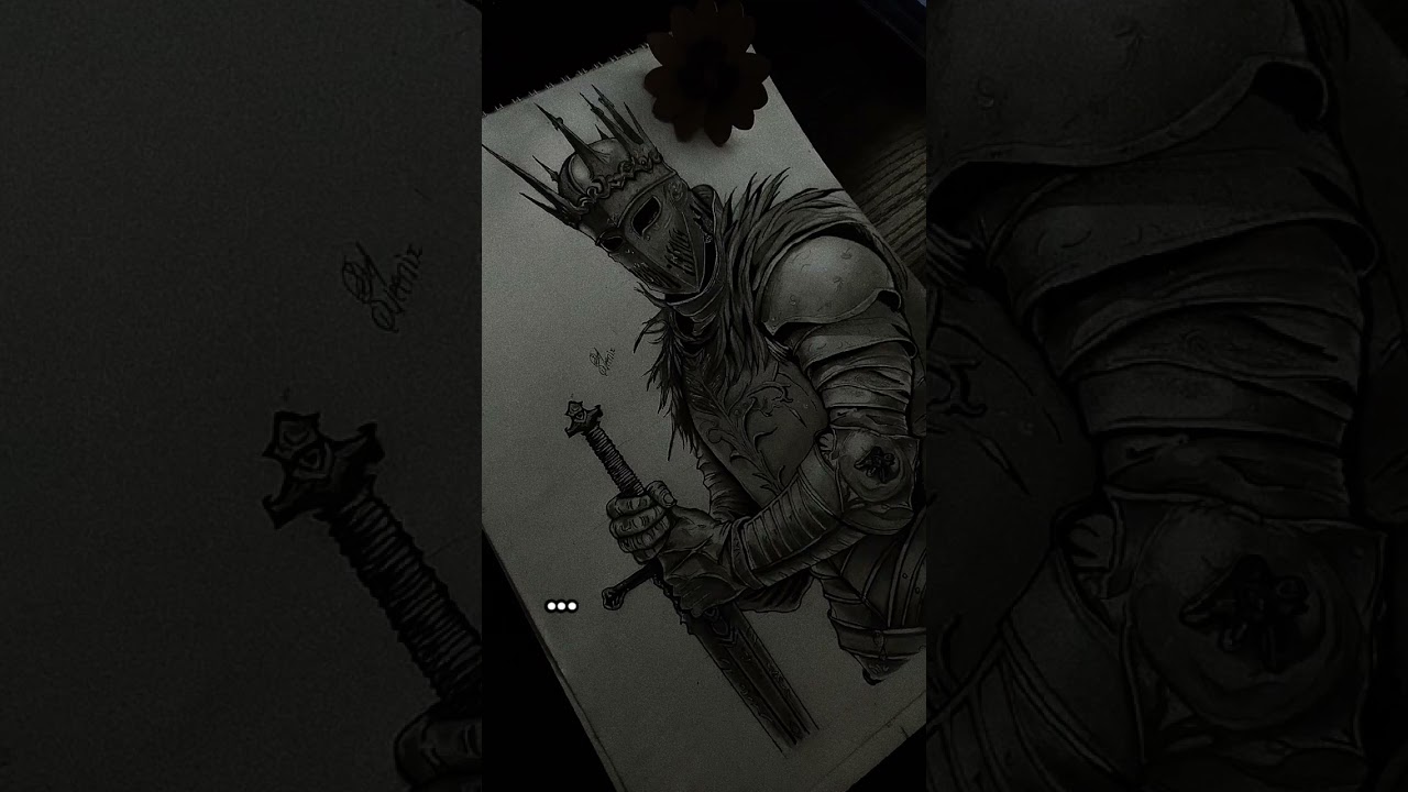 trust the process 👍 simple sketch of a knight #medival_history #knight #Drawing #Art #tutorial