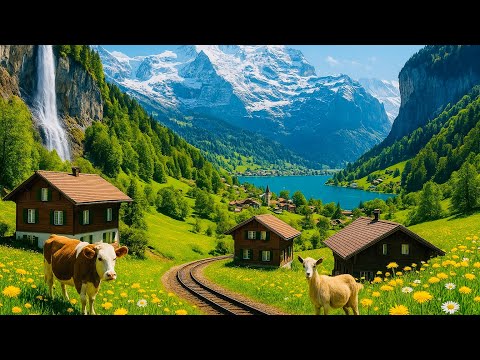 Switzerland’s most stunning mountain and valley destinations! | 4K Walking Tour