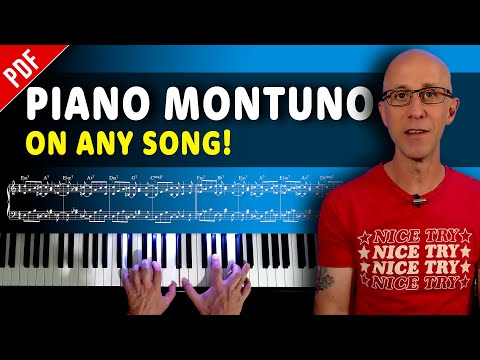 🎹 How To Play Piano Montuno On Any Song: A Step By Step Guide #jazzpiano #latinmusic #montuno