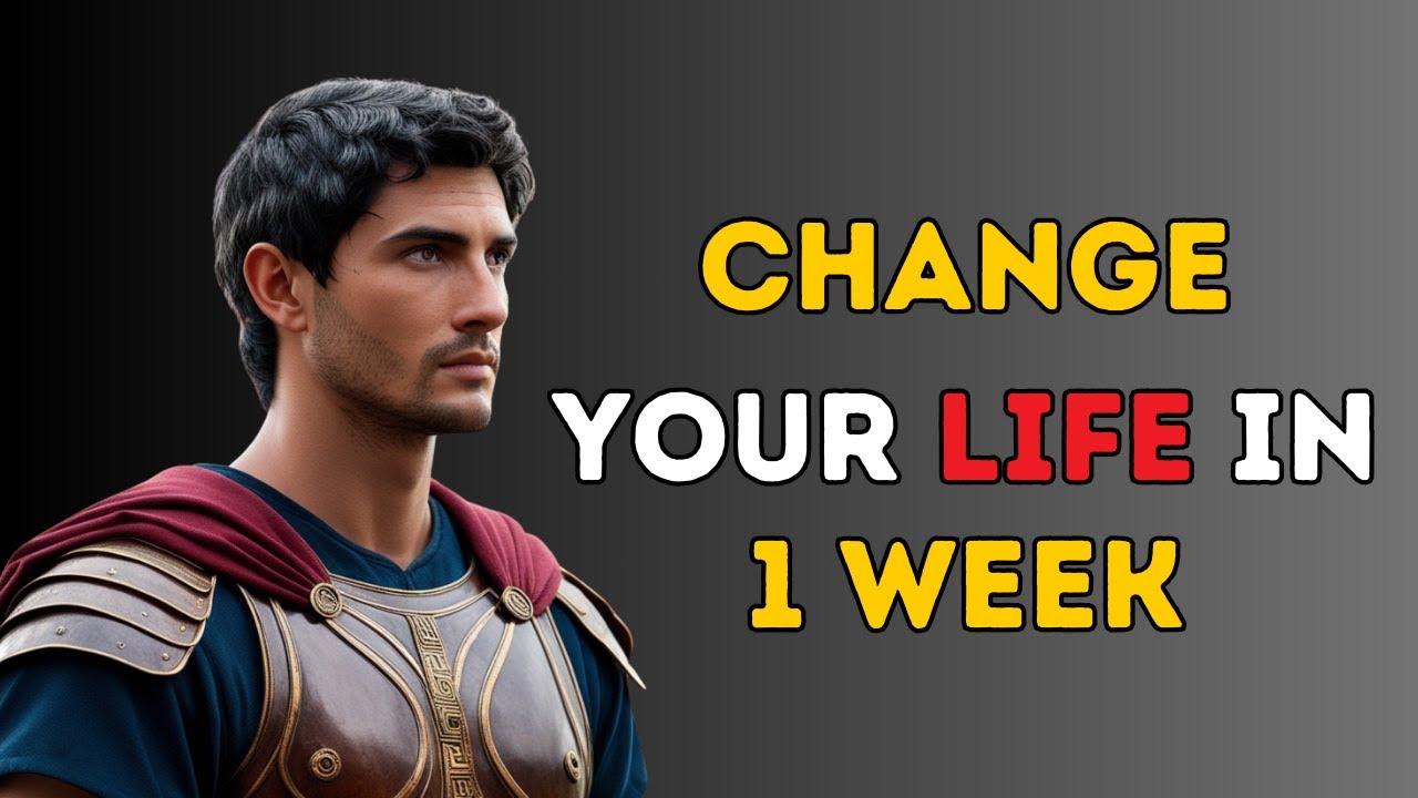 5 HABITS that CHANGED my LIFE in 1 WEEK | (THESE LESSONS WILL CHANGE YOUR LIFE) | STOIC PHILOSOPHY