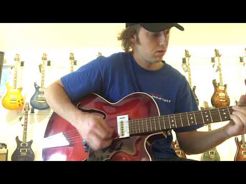 Hofner "Sudbury Stash" President - Ruby Red Sunburst image 10