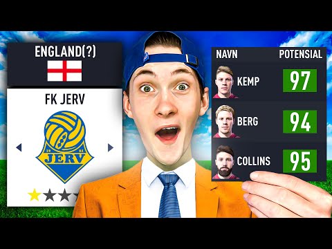 Jeg FIKSET FK Jerv, Med KUN Akademispillere...