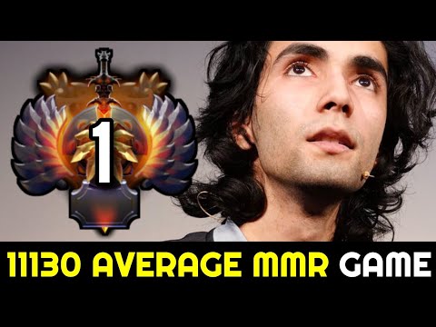 SUMAIL TOPSON vs MIRACLE W33 — TOP 1 Rank 11130 Average MMR Game Dota 2