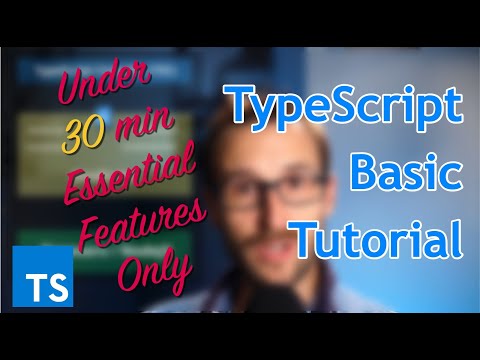 TypeScript Basic Tutorial 101 - Getting Started with TypeScript Under 30 minutes [2020Edition TS4.0]