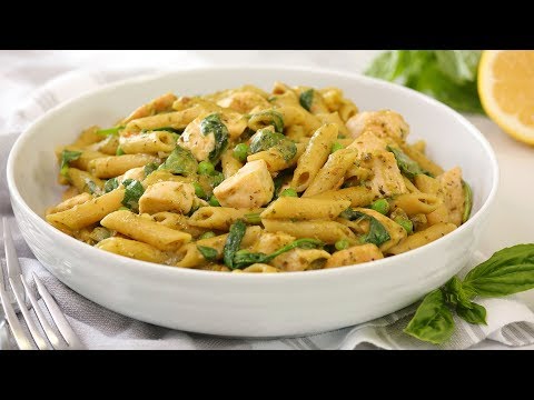 One-Pot Pesto Chicken Penne