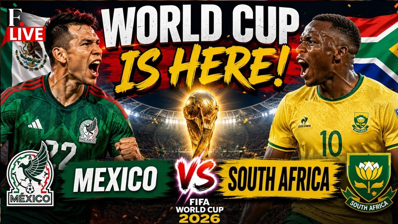 FIFA World Cup 2026 Begins LIVE: Mexico Face South Africa In Historic Opener | Football | Soccer
