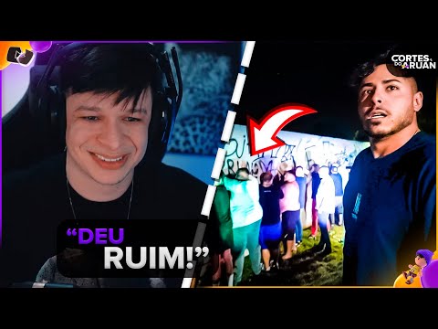 ARUAN REAGE: EU EXPULSEI OS CAÇADORES ELITES DA MANSÃO PARA SEMPRE (RENATO GARCIA) - Cortes do Aruan