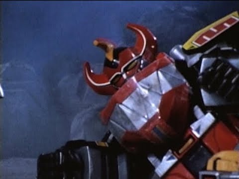 Megazord Fight | Return of an Old Friend Part 2 | Mighty Morphin | Power Rangers Official