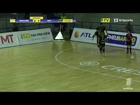 Pato Futsal é goleado pelo Praia Clube na Liga Nacional