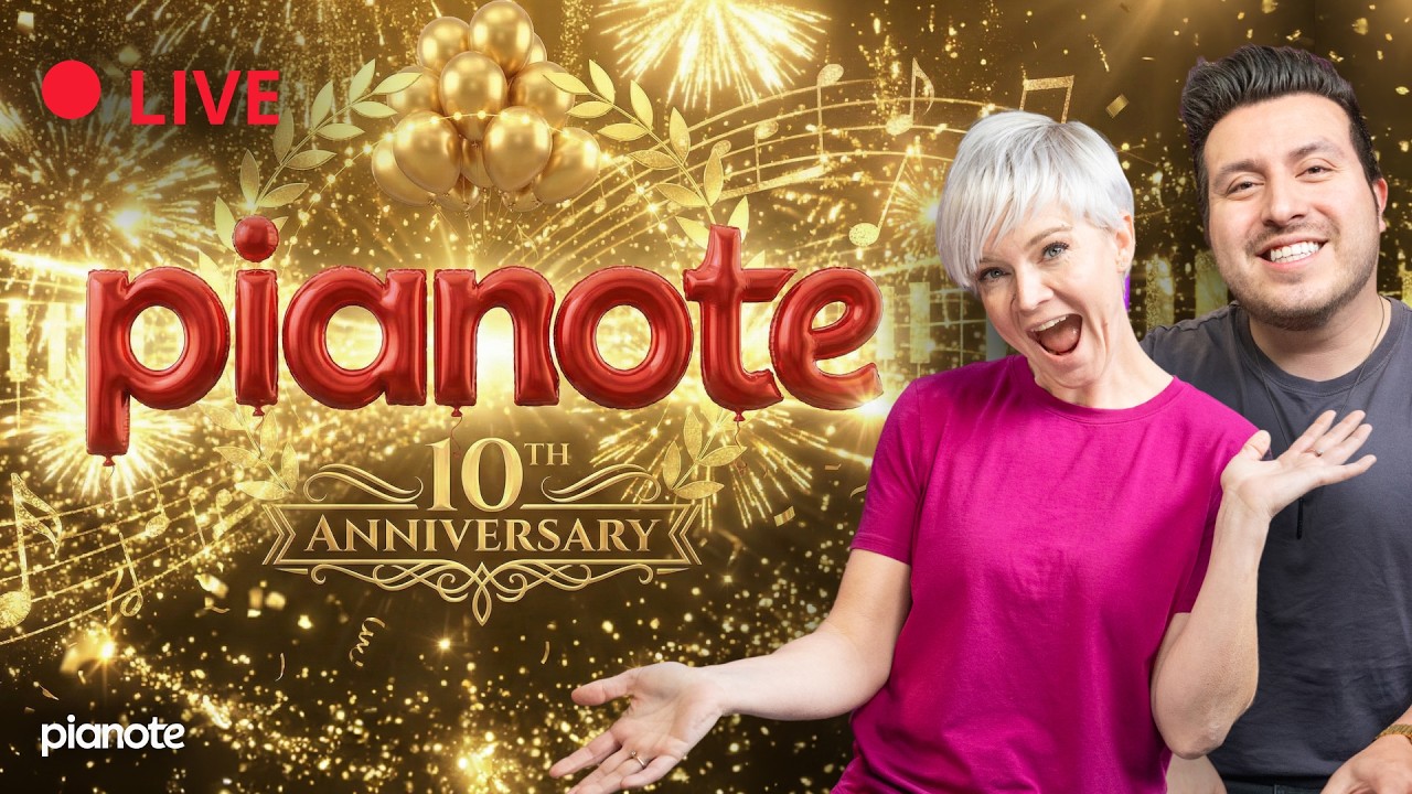 Pianote's 10th Anniversary Livestream