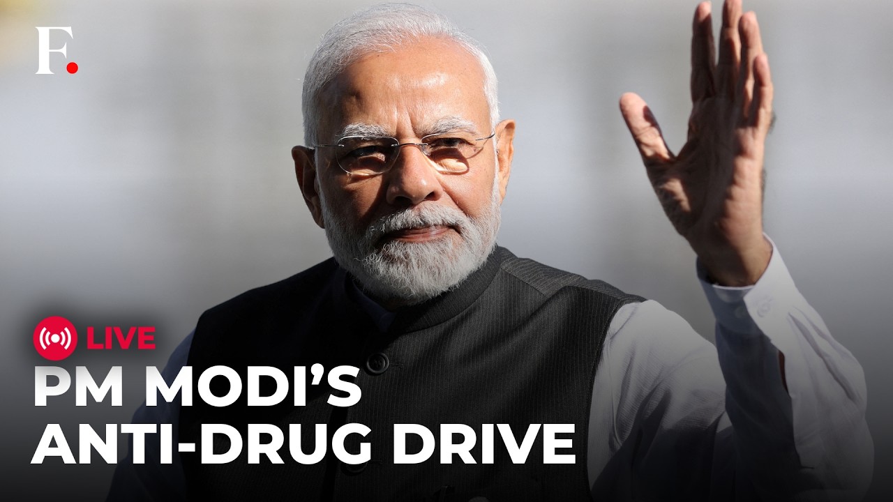 LIVE: PM Modi Launches Substance Abuse Awareness Campaign for Indian Youth | ‘Nasha Mukt Yuva'