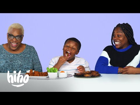 Grandma vs Mom Cooking Challenge (Cavalli) | Kids Try | Hiho