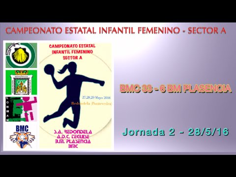 Campeonato Estatal Infantil Femenino Sector A. BMC 33 - 6 BM PLASENCIA (28/5/16)