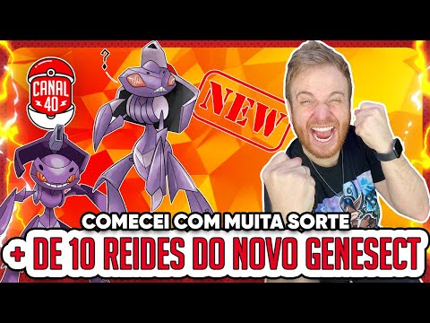 COMECEI O ANO COM MUITA SORTE | NOVO GENESECT - Pokémon GO