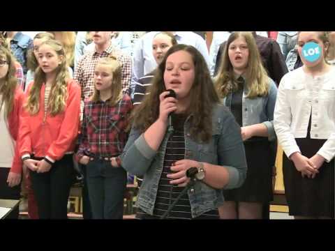 Verberg mij nu (Opwekking 695) - Hervormd Jeugdkoor Ichthus - 15 jarig jubileum - LOE TV Elburg