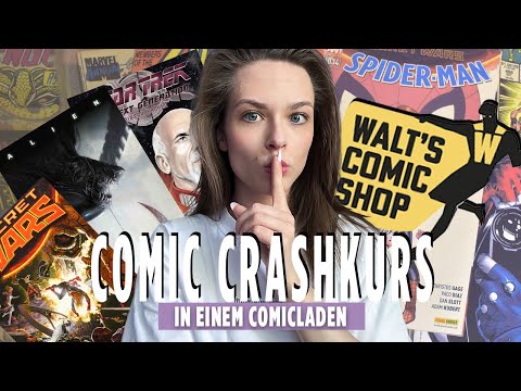 1 Tag im COMIC LADEN bei WALT‘S COMIC SHOP! | Wie fängt man mit Comics an? | Comic Crashkurs