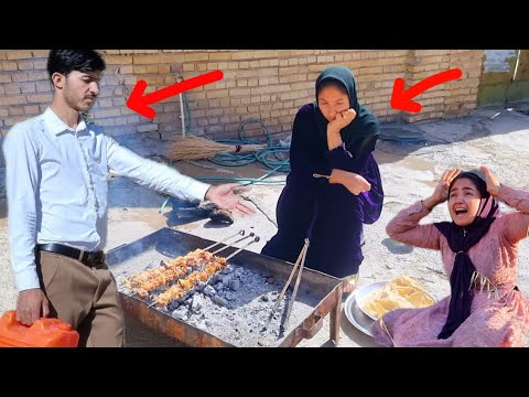 Mr. Vakil's concern about Behjat's absence from the village  