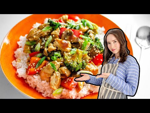 Healthy Chicken Stir Fry Recipe! | Gluten Free and Soy Free Options
