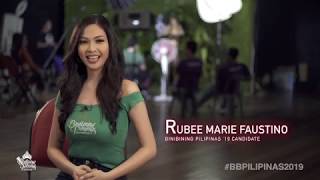 Rubee Marie Faustino Binibining Pilipinas 2019 Introduction Video