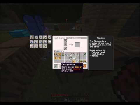 Eaveecraft Mod Tutorial - Tinkers Construct w/ iguana tweaks 1.51 (MC 1.6.4)