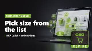 Quick Add Combinations in product lists: the size without opening the product page