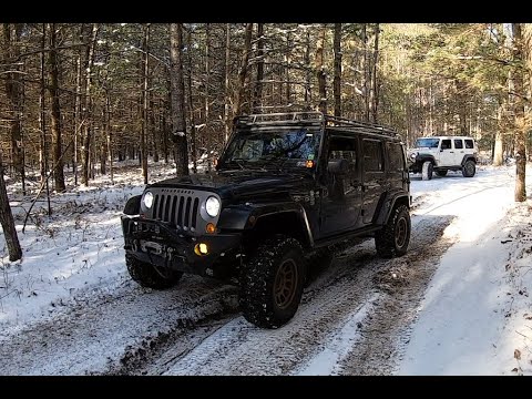 Michigan Jeeps Spring Drive. Winter Fights Back.