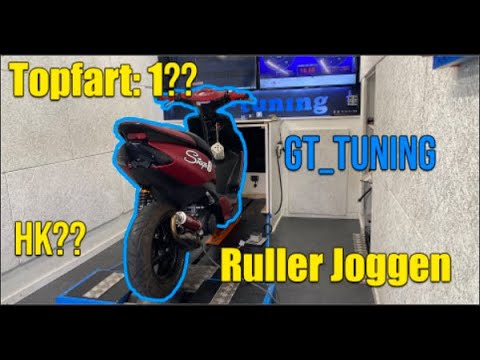 Stage 6 mk2 dyno test GT Tuning dk Yamaha jog r afsnit 11