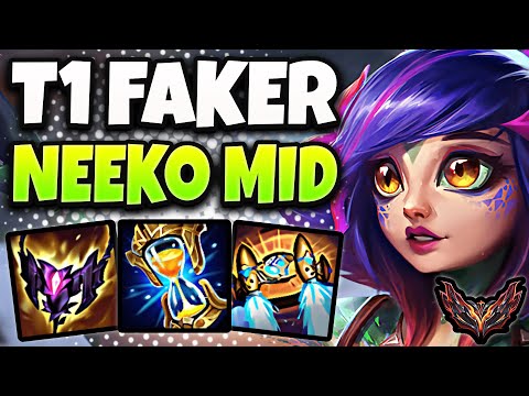 T1 Faker Neeko vs Jayce [ MID ] Korea Grandmaster Patch 13.12 ✅