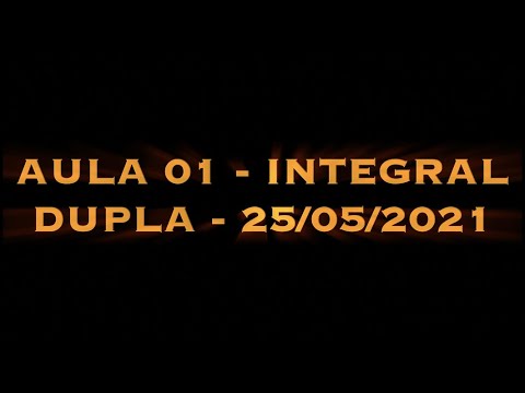 Matemática Superior: Cálculo III - Aula 01