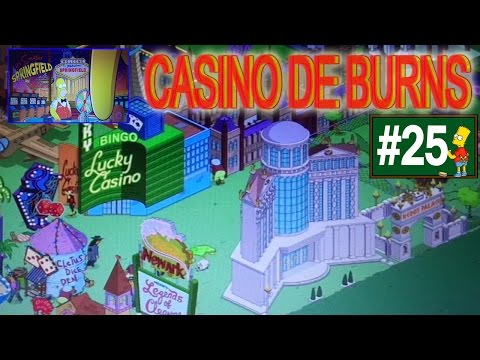 Los Simpson Springfield "Casino de Burns - Cap. 25 - El Casino del Palacio de Nerón" por Tony