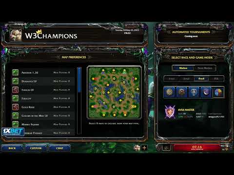 Happy's stream 22nd February 2022 Battle.net - w3champions