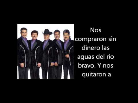 Los Tigres Del Norte - Somos Mas Americanos Letra Lyrics