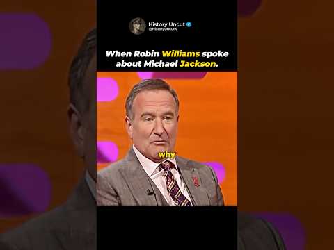 When Robin Williams Discussed Michael Jackson 📺