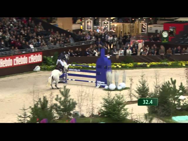 Great-grandmother of Dallas SJ Z is the famous Grand Prix CSI 5* 1.60m jumping mare Cella with rider Ben Maher.