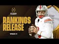 Ohio State REMAINS No. 1, Second College Football Playoffs Rankings Revealed | CBS Sports