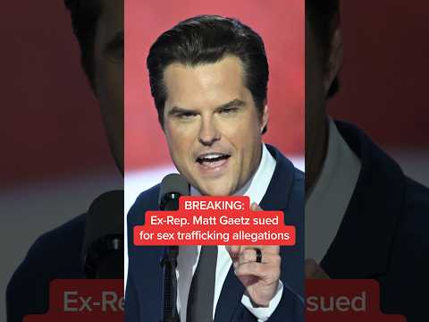 BREAKING: Ex-Rep. Matt Gaetz sued for sex trafficking allegations