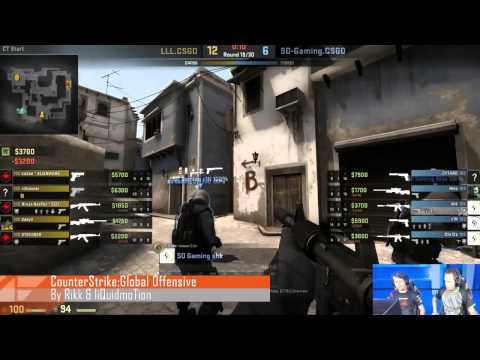 LowLandLions vs SD-Gaming - CSGO - upper bracket semi-final game 3 - eSportsFestival