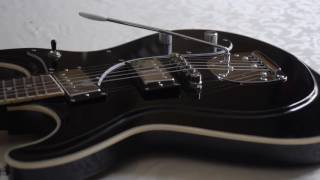 Video thumbnail for Eastwood Sidejack HB DLX Mosrite-style guitar... in 30 Seconds by Eastwood Guitars