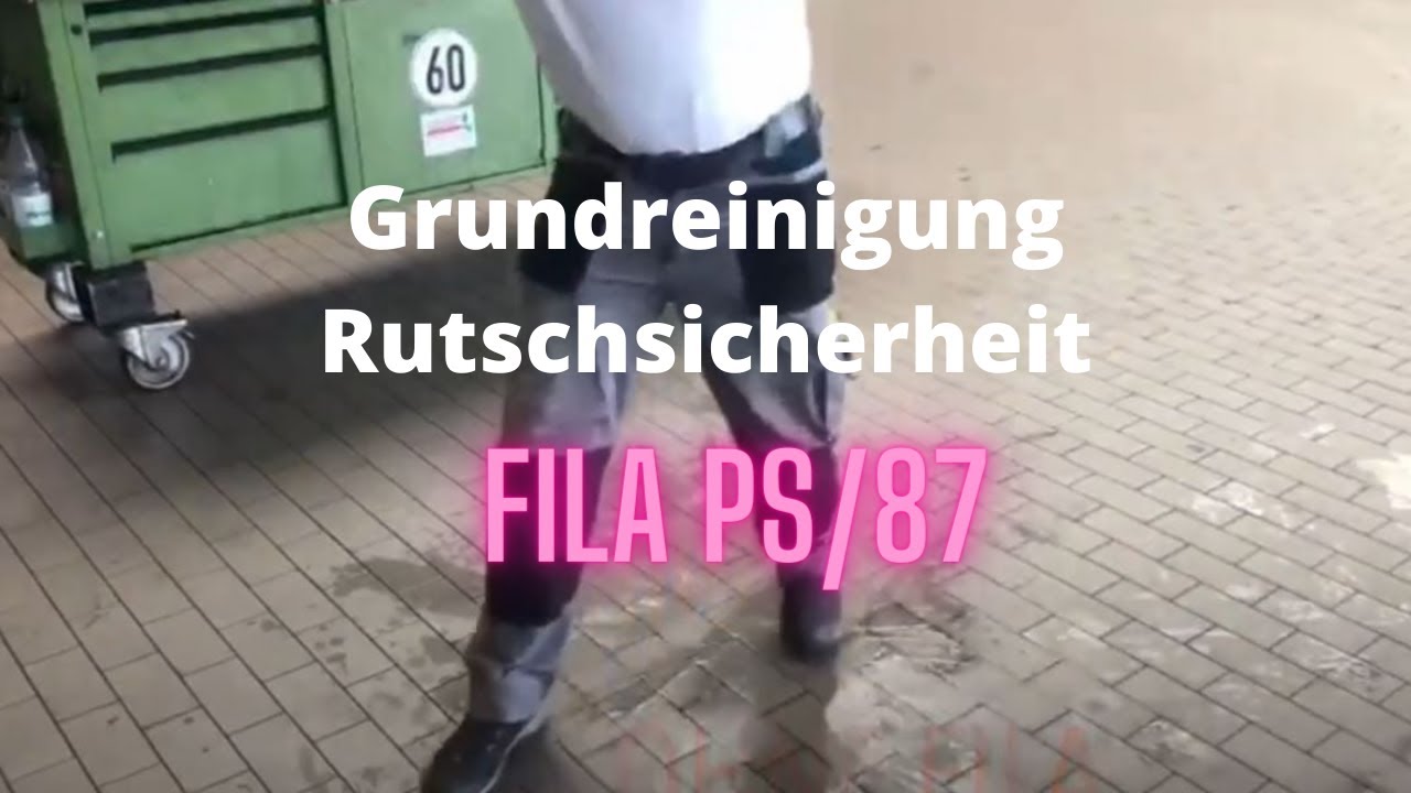 FILA PS87 - Fliesen Grundreinigung - Rutschsicherheit auf Naturstein  - Stein-Doktor