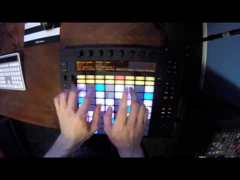 D flat Dorian - Ableton Push Improv - SynthDef