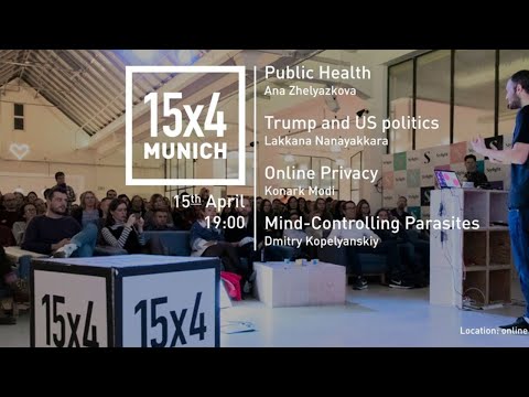 15x4 Munich goes online: Birthday event 2020