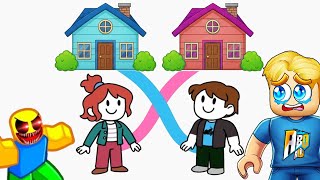 كنشنش وكنشنوشة ???? ( لازم اساعدهم يوصلو لبيتهم الصحيح او هتخسر ???? ❌ ) ماب جامد???? !!