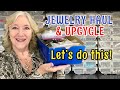 Fun Jewelry HAUL How To UPCYCLE To BRACELET EARRINGS ️ Beginner Jewelry Making DIY ️