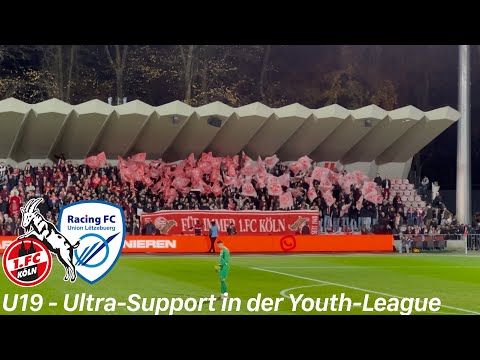 1.FC Köln U19 - RFC Union Luxemburg U19 | Organized support and a great atmosphere in the Youth L...