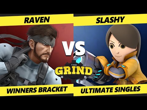 The Grind 196 - Raven (Snake) Vs. Slashy (Mii Gunner) Smash Ultimate - SSBU