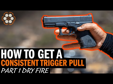 How to Get A Consistent Trigger Pull By Isolating Your Trigger Finger (Dry Fire)