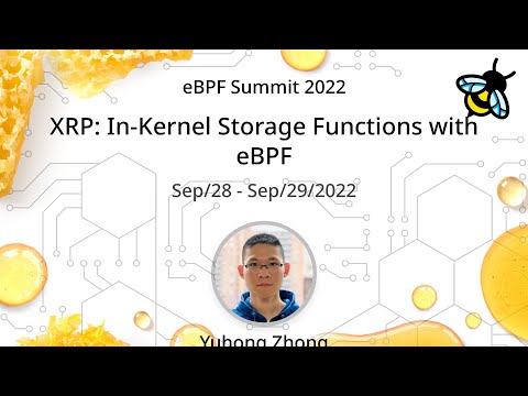 XRP: In-Kernel Storage Functions with eBPF - Yuhong Zhong