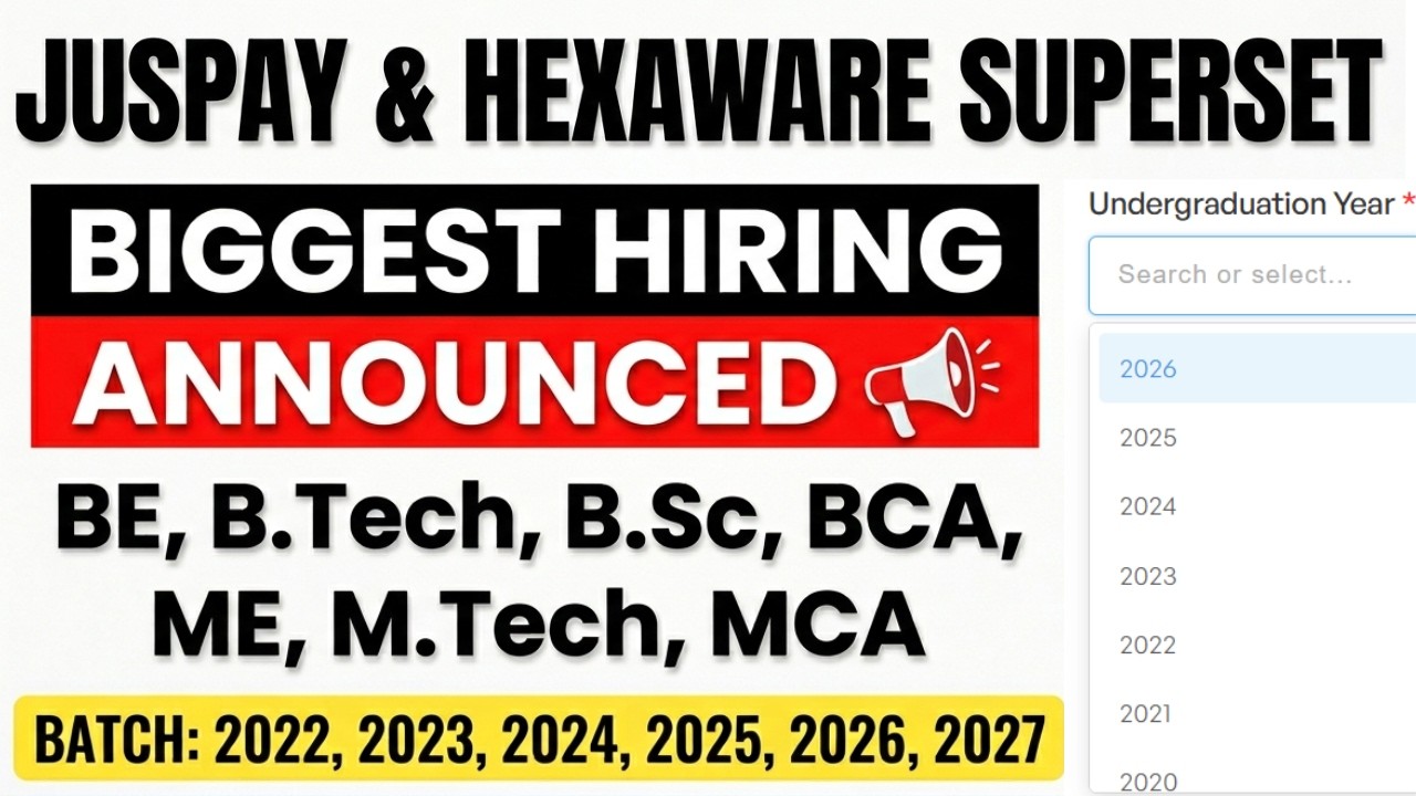 Juspay, mthree Biggest Off Campus Hiring For Freshers | 2021-2027 Batches Apply Now