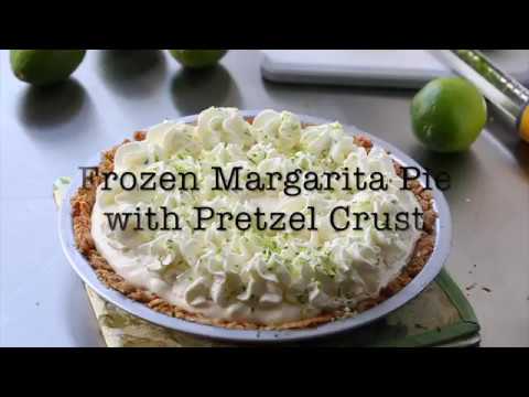 Margarita Pie with Pretzel Crust