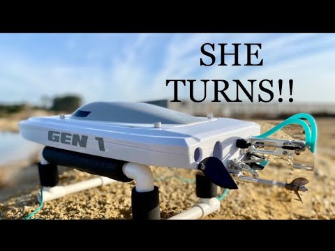 8S SONICWAKE RUDDER TEST!!